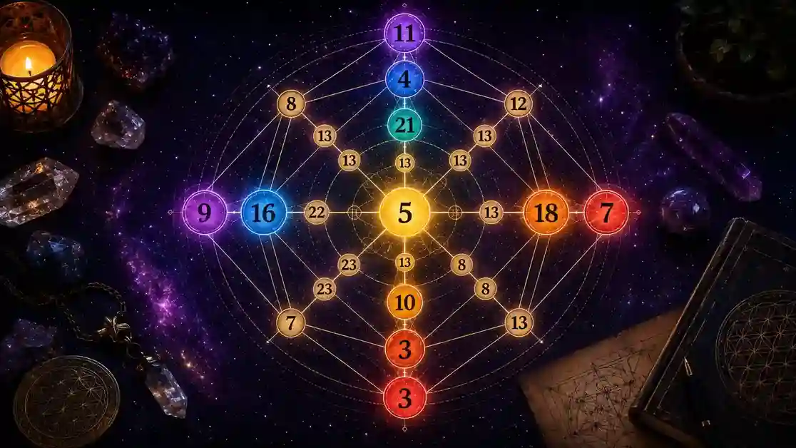 how to read Destiny Matrix Chart 1